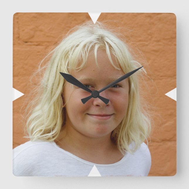 Customisable Analogue Wall Clock (Front)