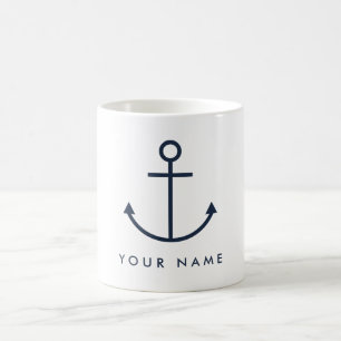 Customisable Anchor Mug