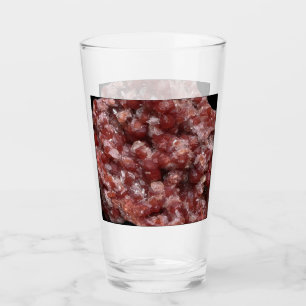 Customisable Andradite Garnet and Calcite Crystal Glass