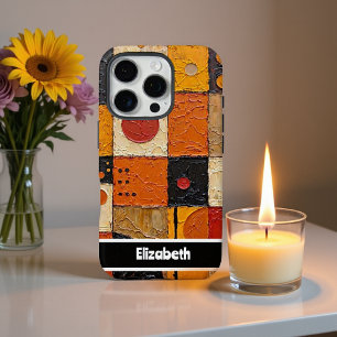 Customisable Artistic Mosaic Grid Phone Cover