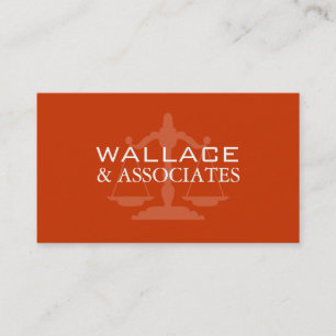Customisable Attorney Business Cards