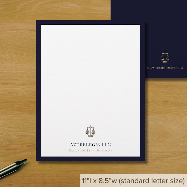 Customisable Attorney Letterhead (Creator Uploaded)