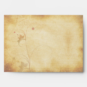 Customisable Autumn Wedding A7 Envelope