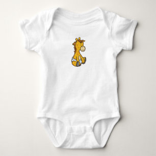 Customisable Baby Giraffe Bodysuit