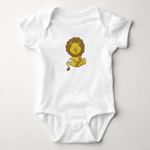 Customisable Baby Lion Bodysuit