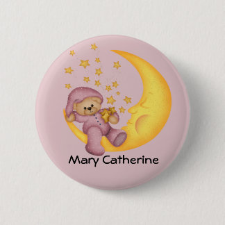 Customisable Baby Shower Favours 6 Cm Round Badge