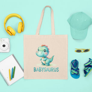 Customisable Babysaurus Tote Bag