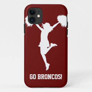 Customisable Background Cheerleader Cheerleading iPhone 11 Case