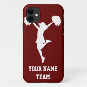 Customisable Background Cheerleader Cheerleading iPhone 11 Case