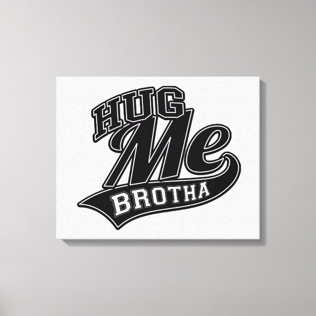 Customisable Background Colour for Hug Me Canvas Print (Front)