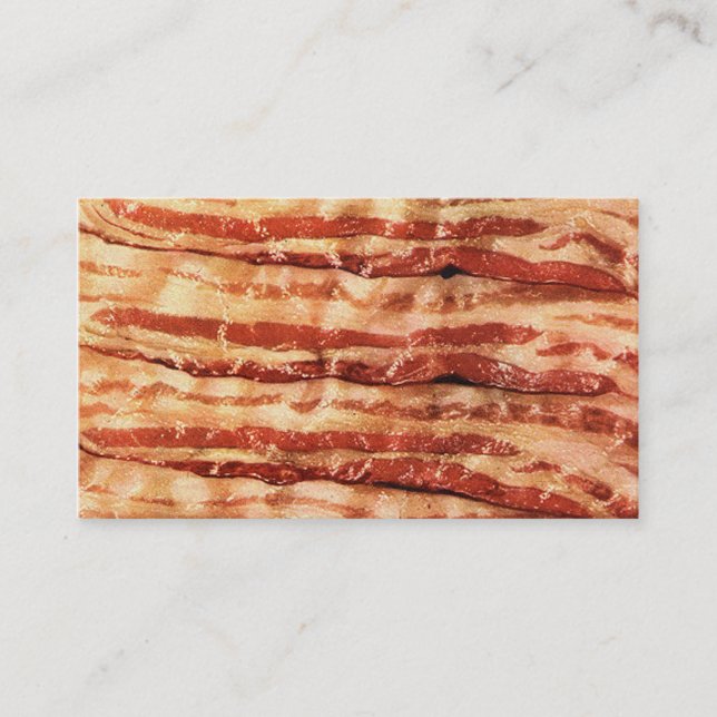 Customisable BACON business cards! Business Card (Front)