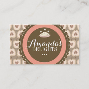 Customisable Bakery Business Cards