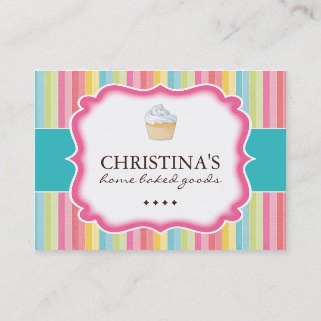 Customisable Bakery Gift Certificate (Back)