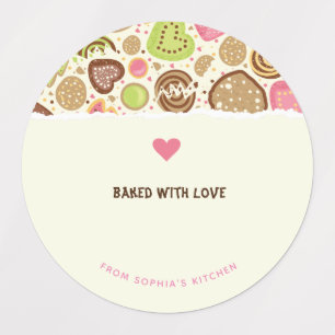 Customisable Baking stickers
