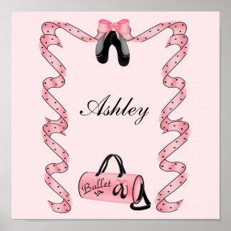 Customisable Ballet Poster