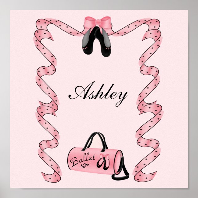Customisable Ballet Poster (Front)