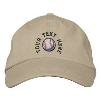 Customisable Baseball / Softball Embroidered Hat