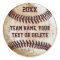 Customisable Baseball Stickers for Baseball Party