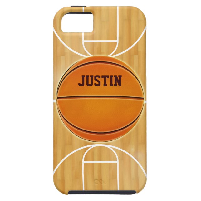 Customisable Basketball Court Case-Mate iPhone Case (Back)