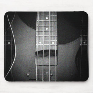 Customisable Bass Guitar Modern Music Template Mouse Pad