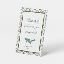 Customisable Bathroom Sign in Pine