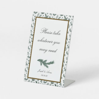 Customisable Bathroom Sign in Pine