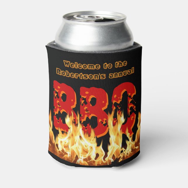 (Customisable) BBQ Can Cooler (Can Back)