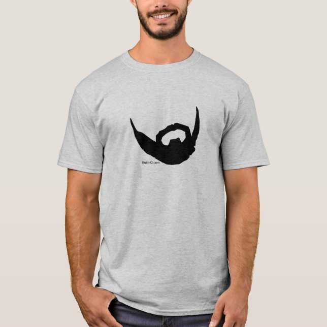 Customisable Beard Shirt Add your Phrase or Name (Front)