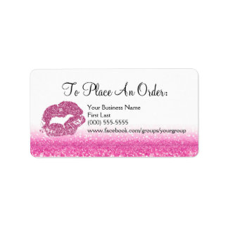 Customisable Beauty Book Labels