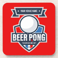 Customisable Beer Pong Tournament Logo