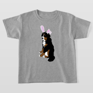 Customisable Bernese Mountain Dog Easter T-Shirt