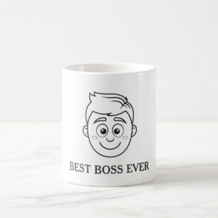Customisable Best Boss Ever Mug
