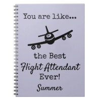 Customisable Best Flight Attendant