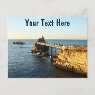 Customisable Biarritz, France Postcard