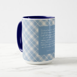 Customisable Bible Verse Isaiah 41:10, 13 Mug