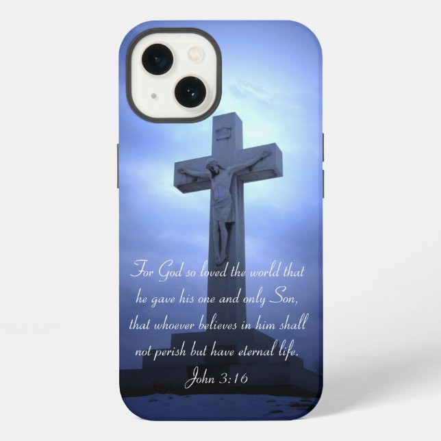 Customisable Bible verse phone case (Back)