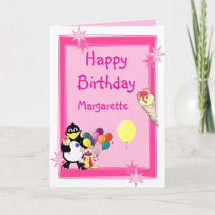 Customisable Birthday Card