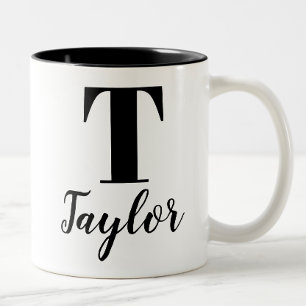 Customisable Birthday Gift Personalised Birthday   Two-Tone Coffee Mug