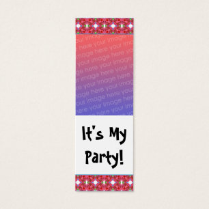 Customisable Birthday Photo Bookmark