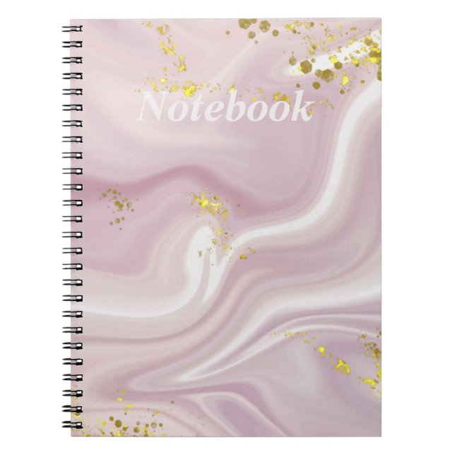 Customisable Black and White Memories Notebook (Front)