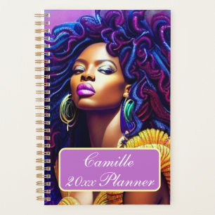 Customisable Black Girl Planner 