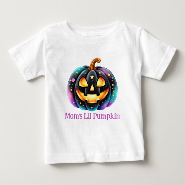 Customisable Black Jack o'Lantern  Baby T-Shirt (Front)