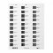 Customisable Black & White Return Address Label