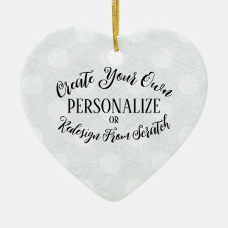 Customisable Blank - Create Your Own Ceramic Tree Decoration