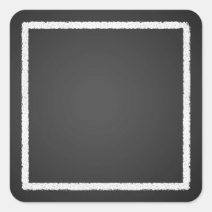 Customisable Blank Faux Chalkboard Stickers