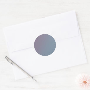 Customisable Blue and Purple Gradient Sticker