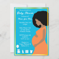 Customisable Blue Gold | Pregnant Downloadable