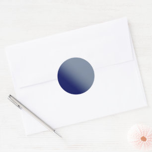 Customisable Blue Gradient Sticker