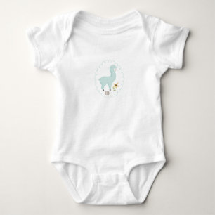 Customisable Blue Little Llama Bodysuit
