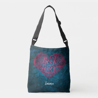Customisable Book Lover Crossbody Bag